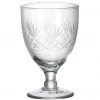 Parlane Etched Stem Glass