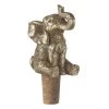 Parlane Gold Elephant Bottle Stopper Kitchen & Dining