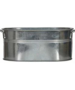 Garden Trading Galvanised Trough Large Flowers & Plants