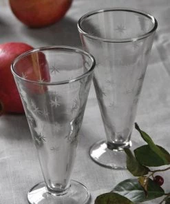 Grand Illusions Handmade Star Champagne Flute