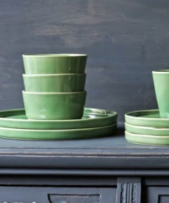 Also Home Kitchen & Dining Green Ceramic Dish