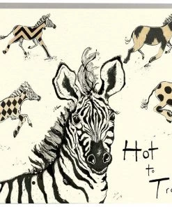 Anna Wright Art Cards And Gift Wrap Hot To Trot - Card