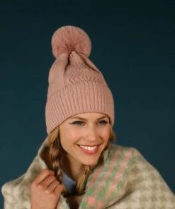 Powder Loungewear And Accessories Bobble Hat In Pink