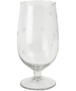 Grand Illusions Handmade Star Large Stem Glass