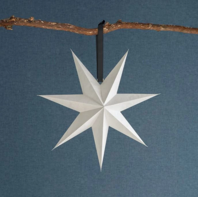 Garden Trading CHRISTMAS White Paper Star Decoration 60cm