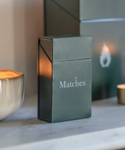 Garden Trading Match Box Forest Green Candle Holders & Accessories