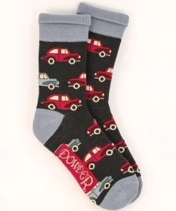 Powder Men's Vintage Car Socks