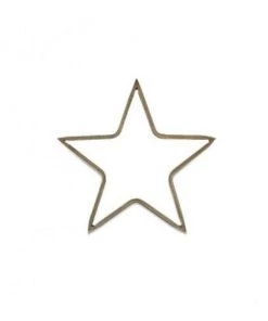 Nkuku Last Chance To Buy Solid Brass Star Medium