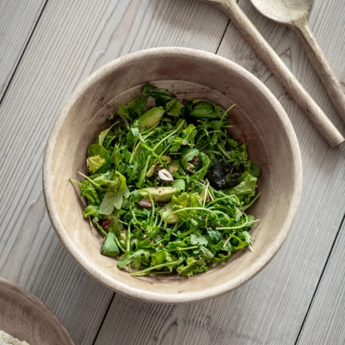 Garden Trading Mango Wood Serving Bowl Medium Kitchen & Dining