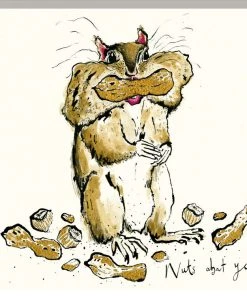 Anna Wright Art Nuts About You - Card Cards And Gift Wrap