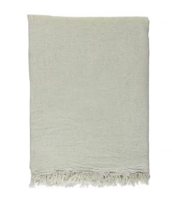 Anza Cotton Throw In Natural Last Chance To Buy