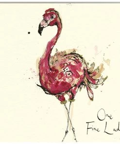 Anna Wright Art One Fine Lady - Card