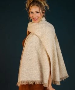 Powder Loungewear And Accessories Cosy Oatmeal Scarf