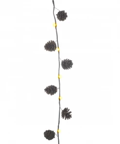 Parlane Pine Cone LED Garland