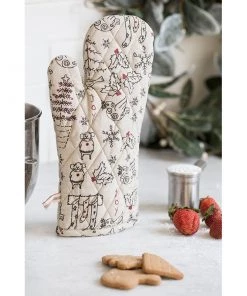 Raine & Humble Oven Glove With Christmas Design