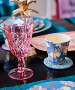 Rice By Rice Acrylic Wine Glass In Pink