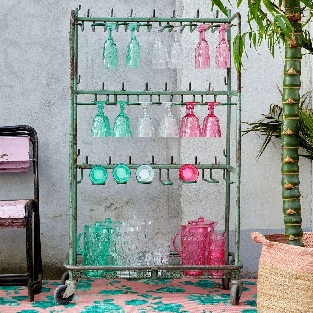 Rice By Rice Last Chance To Buy Acrylic Champagne Flute In Mint