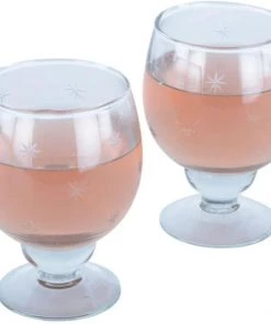 Grand Illusions Kitchen & Dining Handmade Star Red Wine Glass