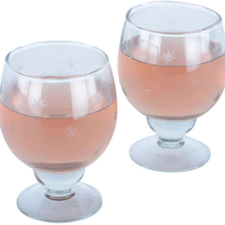 Grand Illusions Kitchen & Dining Handmade Star Red Wine Glass