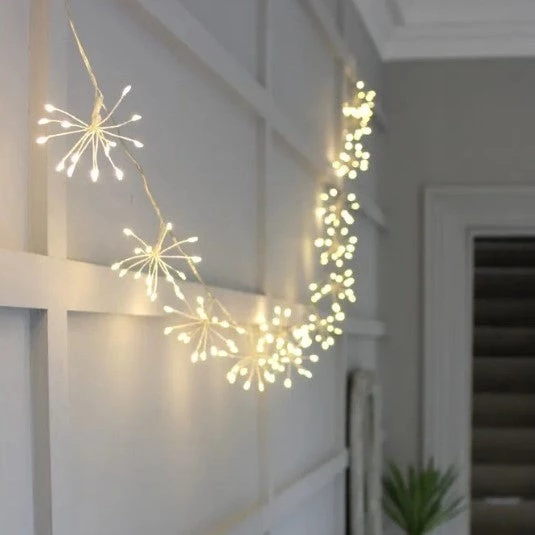 Lightstyle London Ltd Starburst LED Light String Silver Lighting