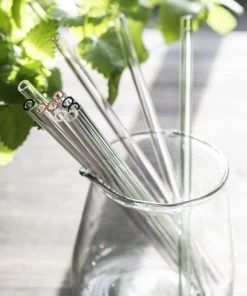 IB Laursen Set Of 8 Reusable Cocktail Straws