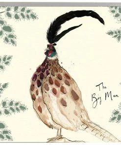 Anna Wright Art The Big Man Greetings Card