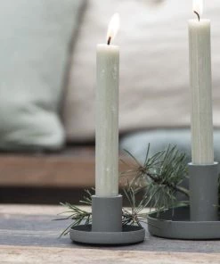 IB Laursen Candle Holder Dusty Green Candle Holders & Accessories