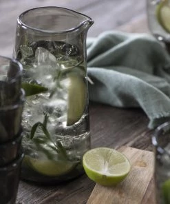 IB Laursen Kitchen & Dining Glass Pitcher In Smoke