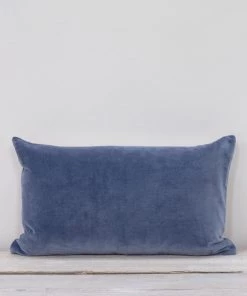 Also Home Velvet Rectangle Cushion Fjord