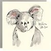Anna Wright Art Welcome Little Bear Card Cards And Gift Wrap