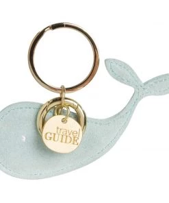Rader Loungewear And Accessories Suede Whale Keyring