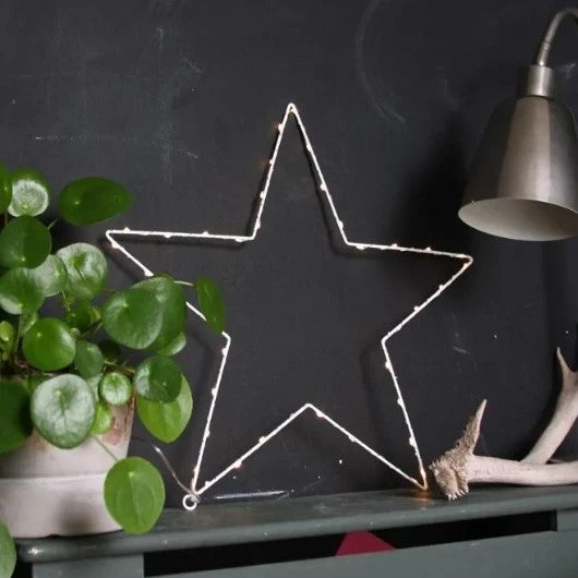 Lightstyle London Ltd White Metal LED Star Lighting