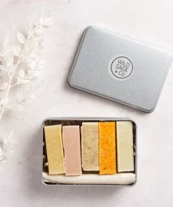 Wild Sage + Co Five Soap Gift Box Wellbeing
