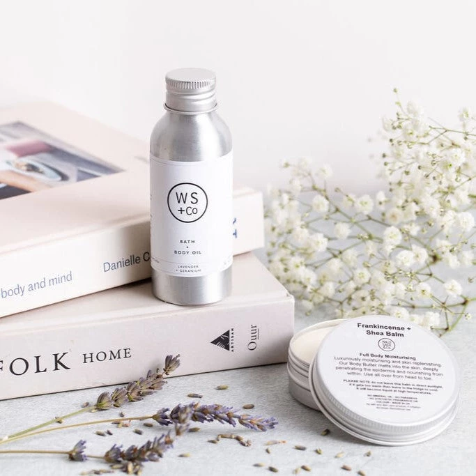 Wild Sage + Co Bath + Body Oil - Lavender + Geranium Wellbeing