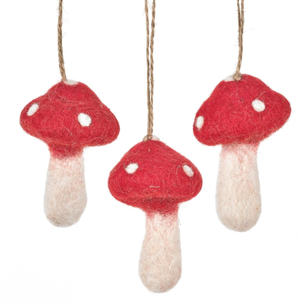Felt So Good CHRISTMAS Fairtrade Felt Toadstool