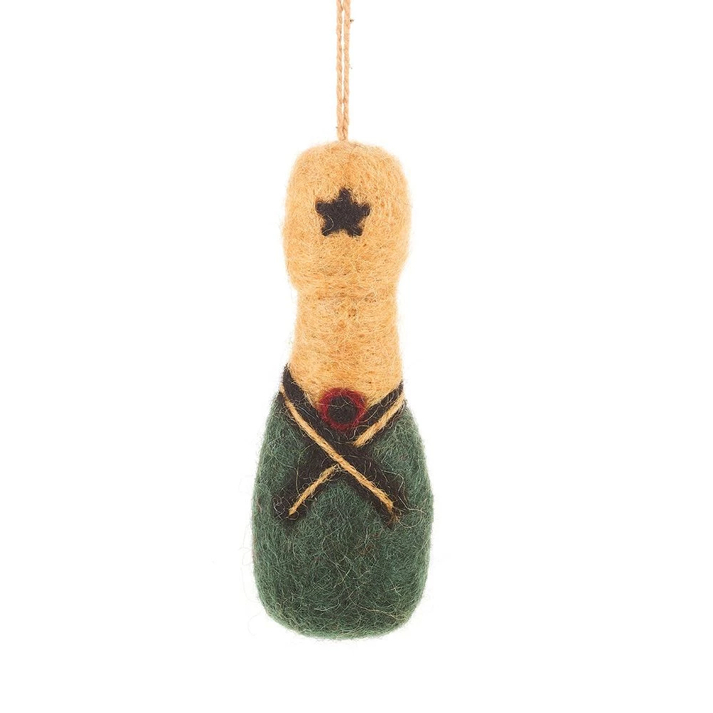 Felt So Good CHRISTMAS Handmade Felt Champagne Bottle