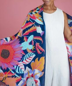 Powder Fantasy Floral Print Scarf Last Chance To Buy