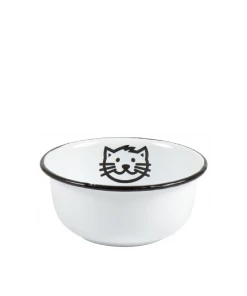 IB Laursen Enamel Cat Bowl