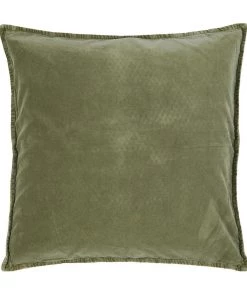 IB Laursen Cushions Velvet Cushion Moss Green
