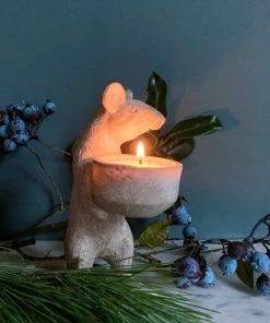 Parlane Candle Holders & Accessories Thoughtful Mouse Tealight Holder