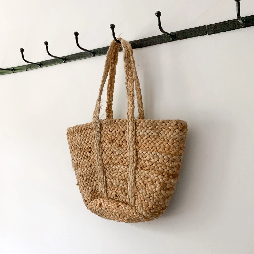 Indra Importer Storage, Boxes, Baskets & Bags Jute Basket Small