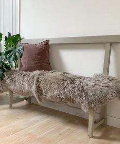 Camperdown Lane Midi Sheepie In Vole Sheepies, Rugs & Mats