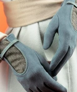 Powder Loungewear And Accessories Driving Style Gloves In Ice