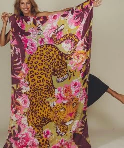 Powder Climbing Leopard Print Scarf Last Chance To Buy