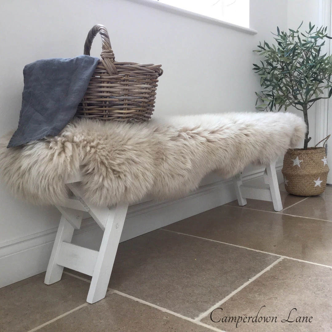 Camperdown Lane Double Sheepie In Oyster