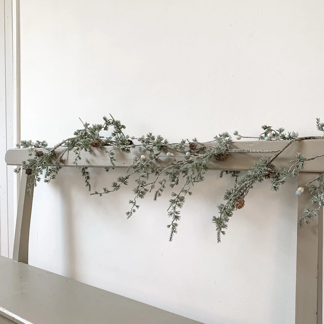 Heaven Sends Frosted Garland CHRISTMAS