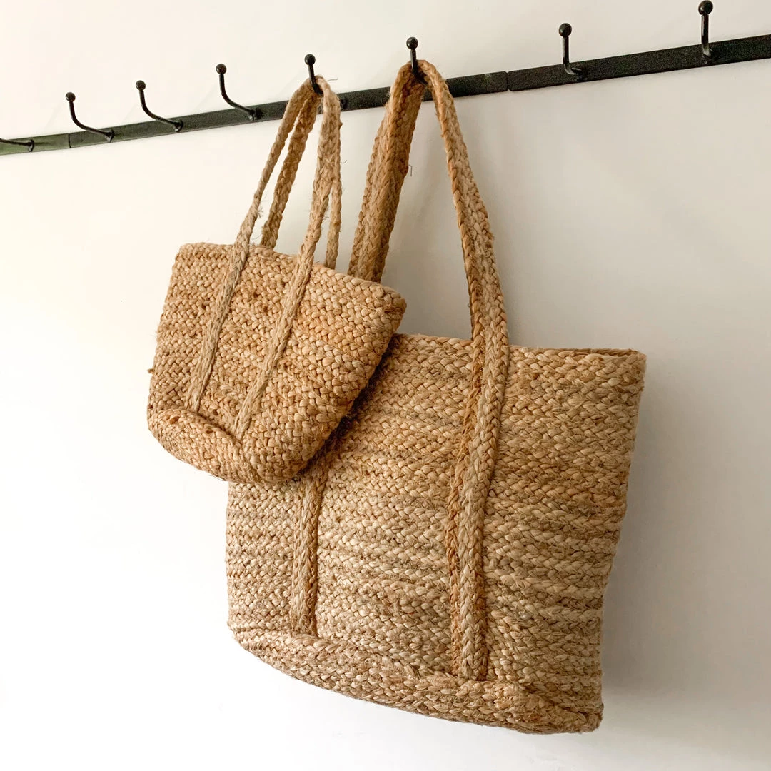 Indra Importer Jute Basket Medium Storage, Boxes, Baskets & Bags