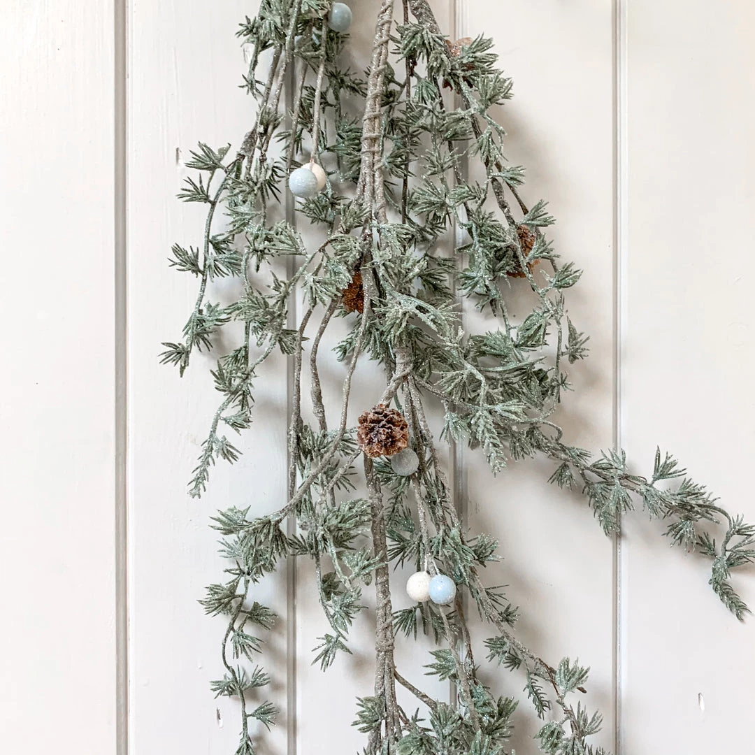 Heaven Sends Frosted Garland CHRISTMAS