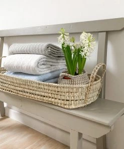 Basket Basket Long Oval Basket Storage, Boxes, Baskets & Bags