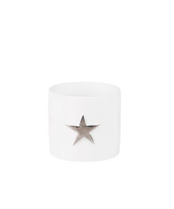 Rader Candle Holders & Accessories Porcelain Star Tealight Holder